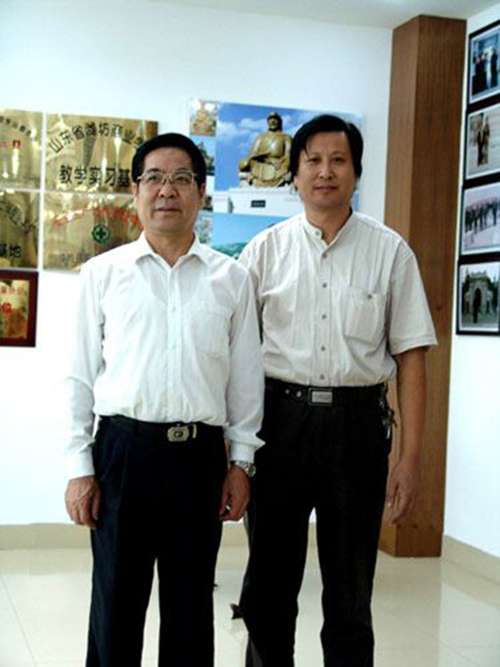 山东省政协副主席、省统战部部长齐乃贵来公司参观指导