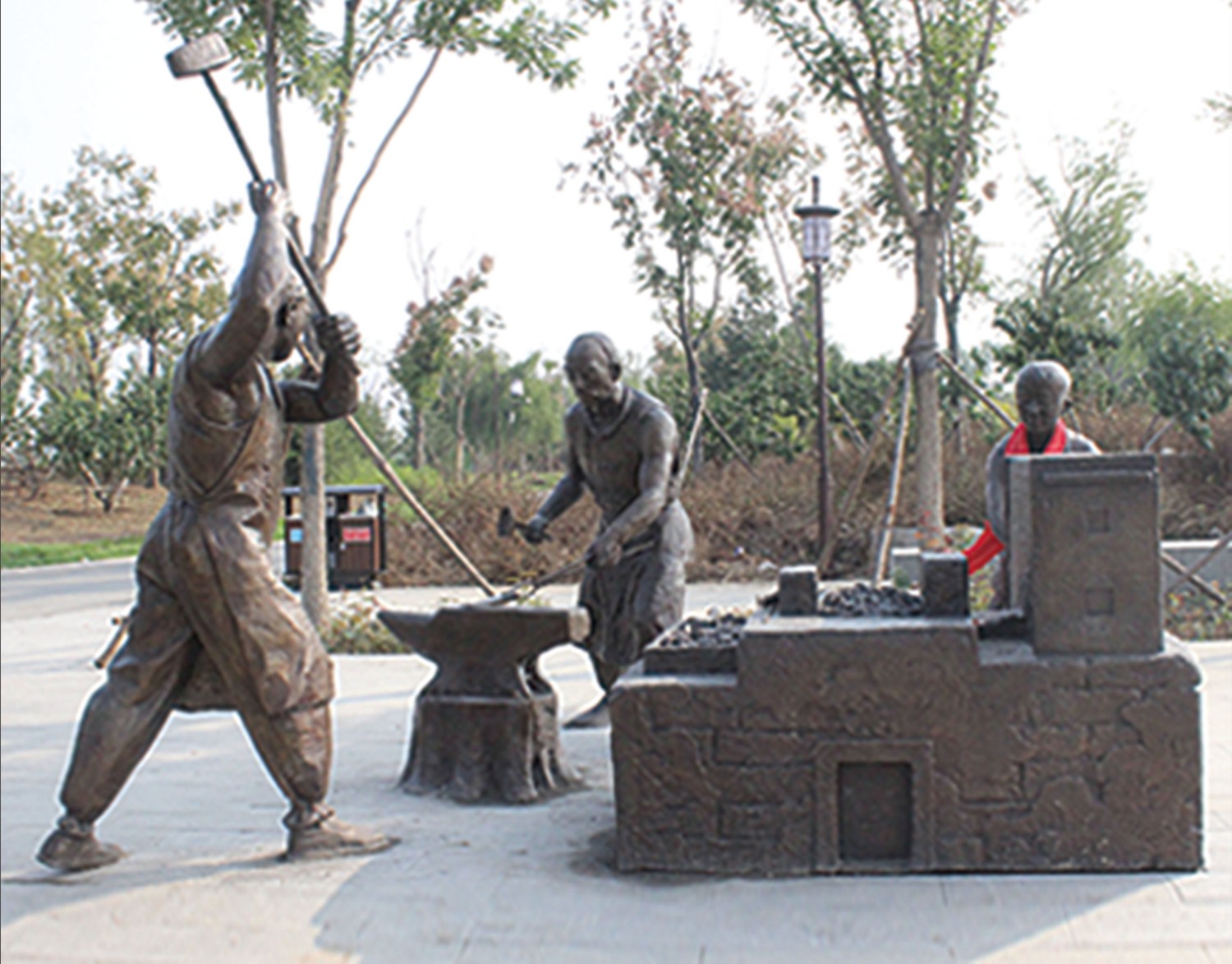 铁匠   -章丘绣江河